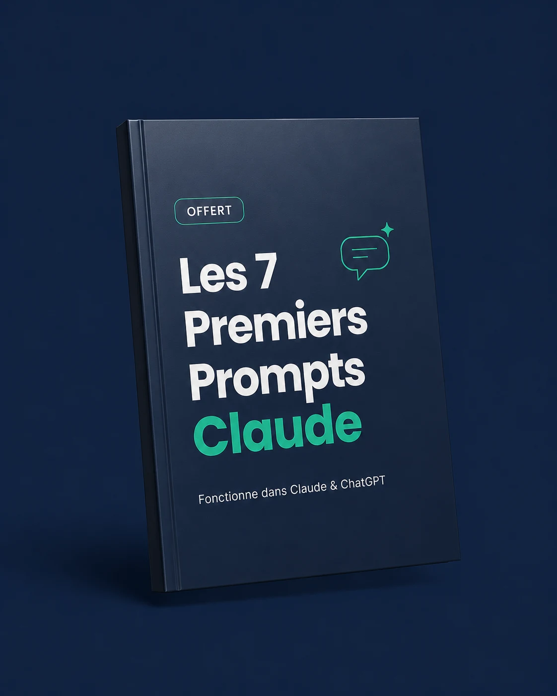 Couverture des 7 Premiers Prompts Claude — cadeau gratuit UnlockAI