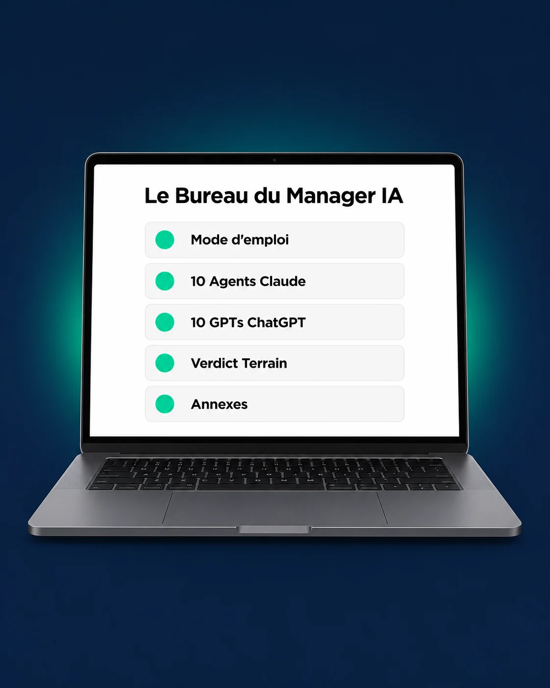 Le Bureau du Manager IA - Workspace Notion avec 10 agents Claude et 10 GPTs ChatGPT pré-configurés