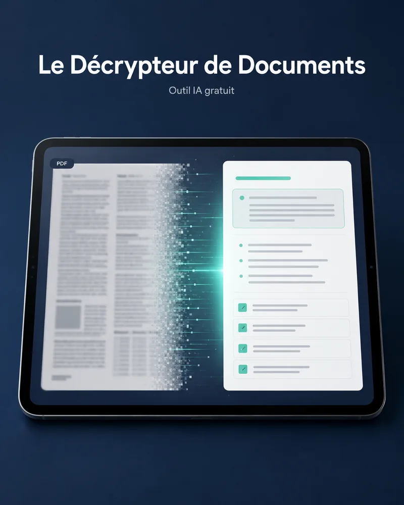Le Décrypteur de Documents - outil IA gratuit qui résume un PDF de 40 pages en 8 minutes (Claude et ChatGPT)