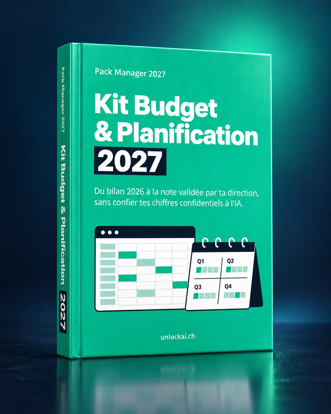 Mockup du Kit Budget & Planification 2027