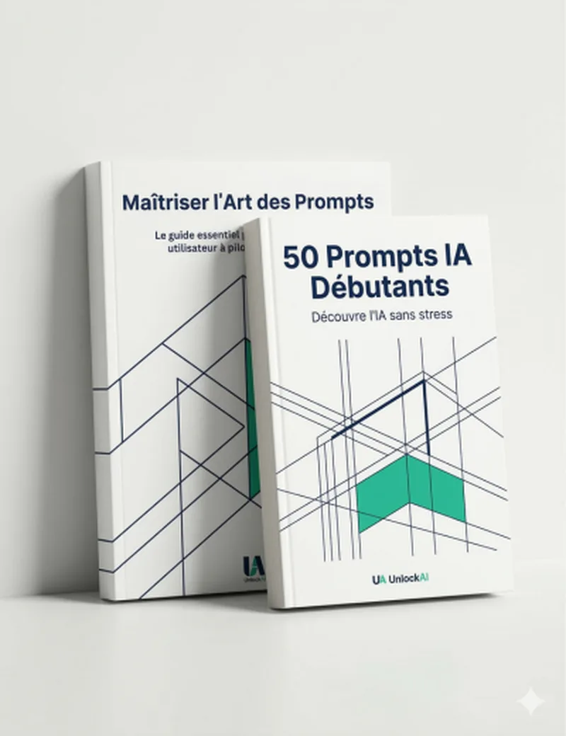 Couverture Pack Accélérateur Prompts — Maîtriser l'Art des Prompts + 50 modèles — UnlockAI