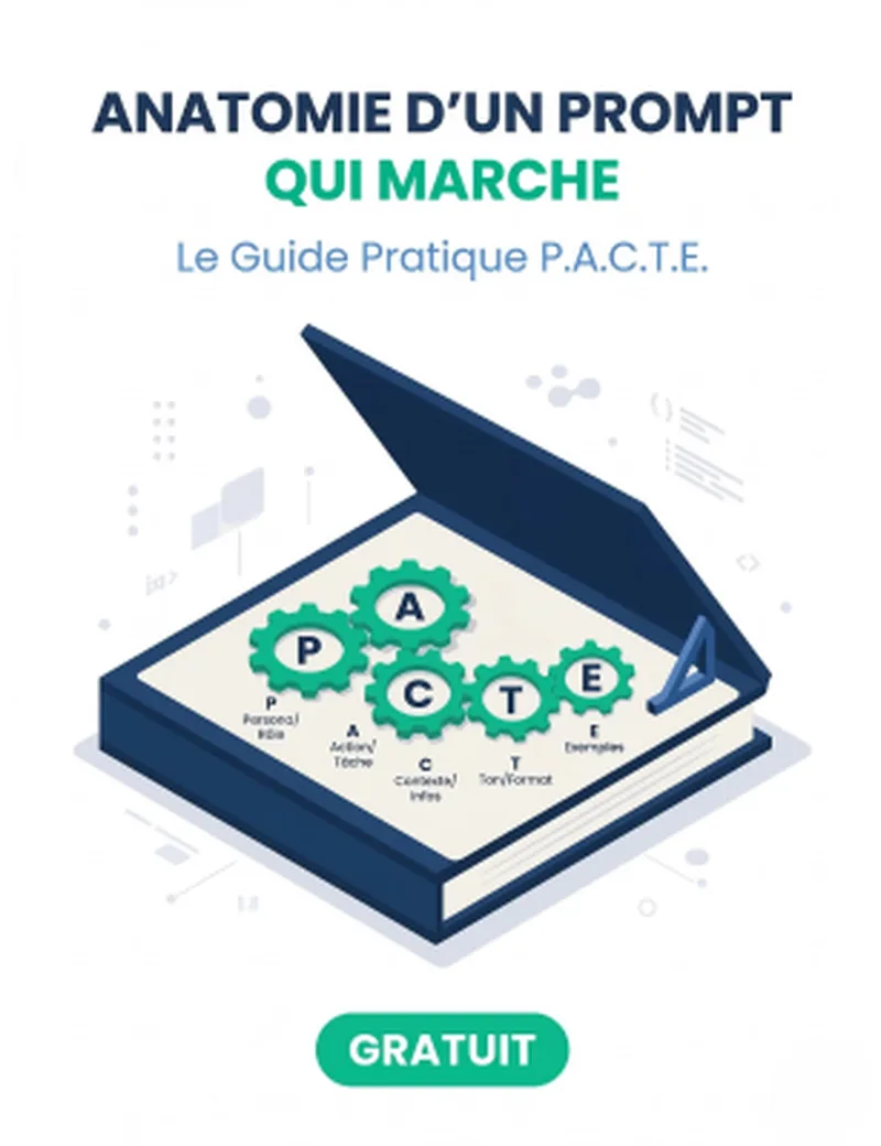 Couverture Anatomie d'un Prompt qui Marche — Guide P.A.C.T.E. UnlockAI