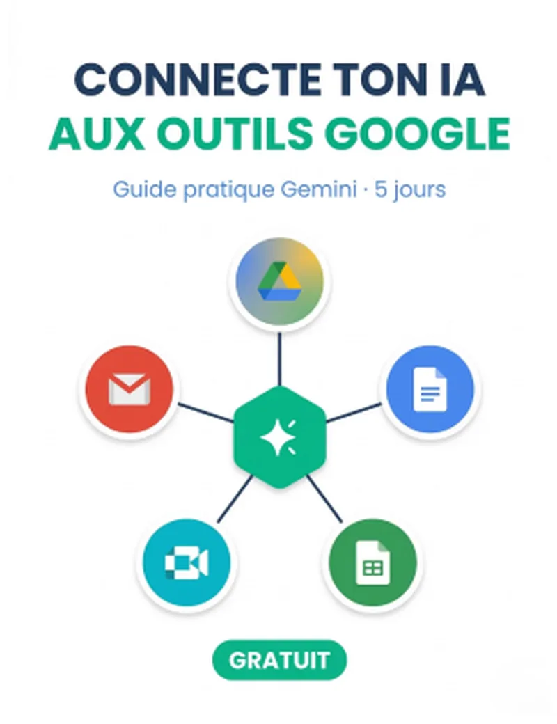 Couverture Connecte ton IA aux Outils Google — Guide pratique Gemini UnlockAI
