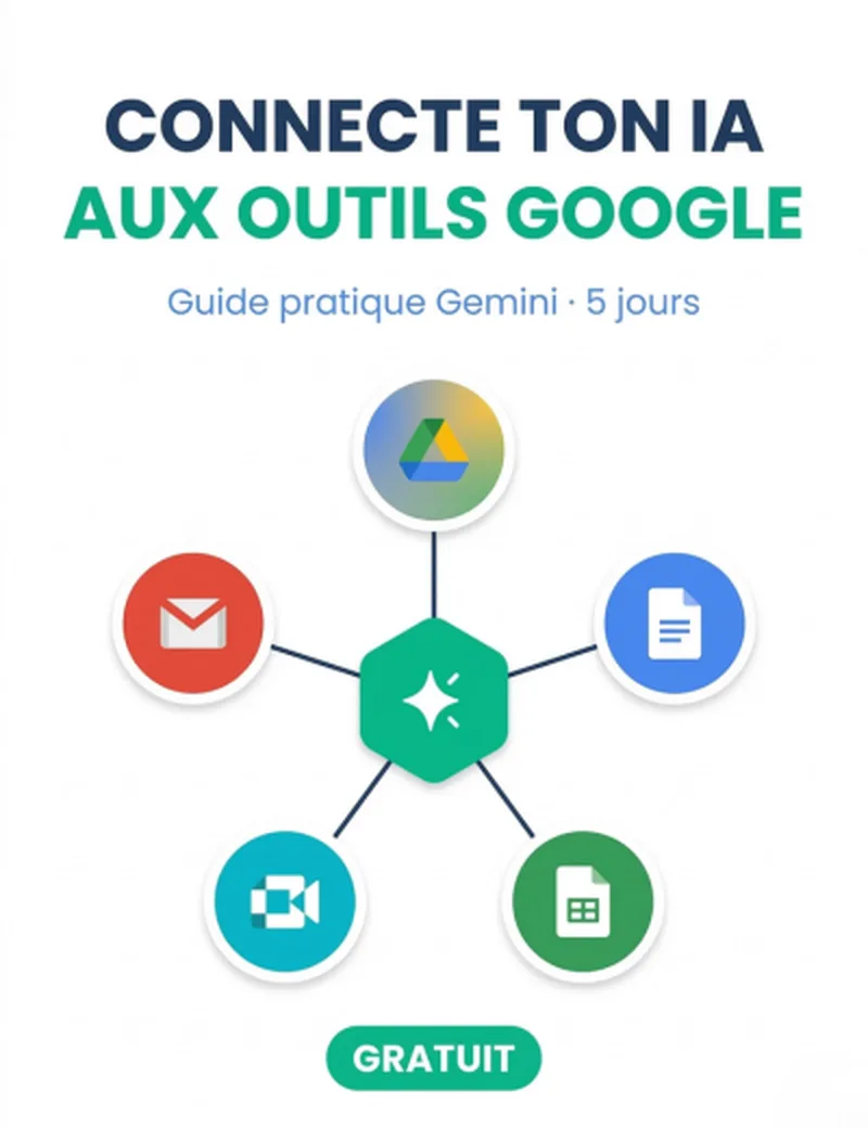 Couverture Connecte ton IA aux Outils Google — Guide pratique Gemini 5 jours — UnlockAI
